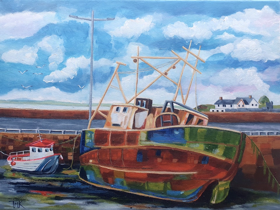 Resting in Anstruther — Teresa Maria Kemp