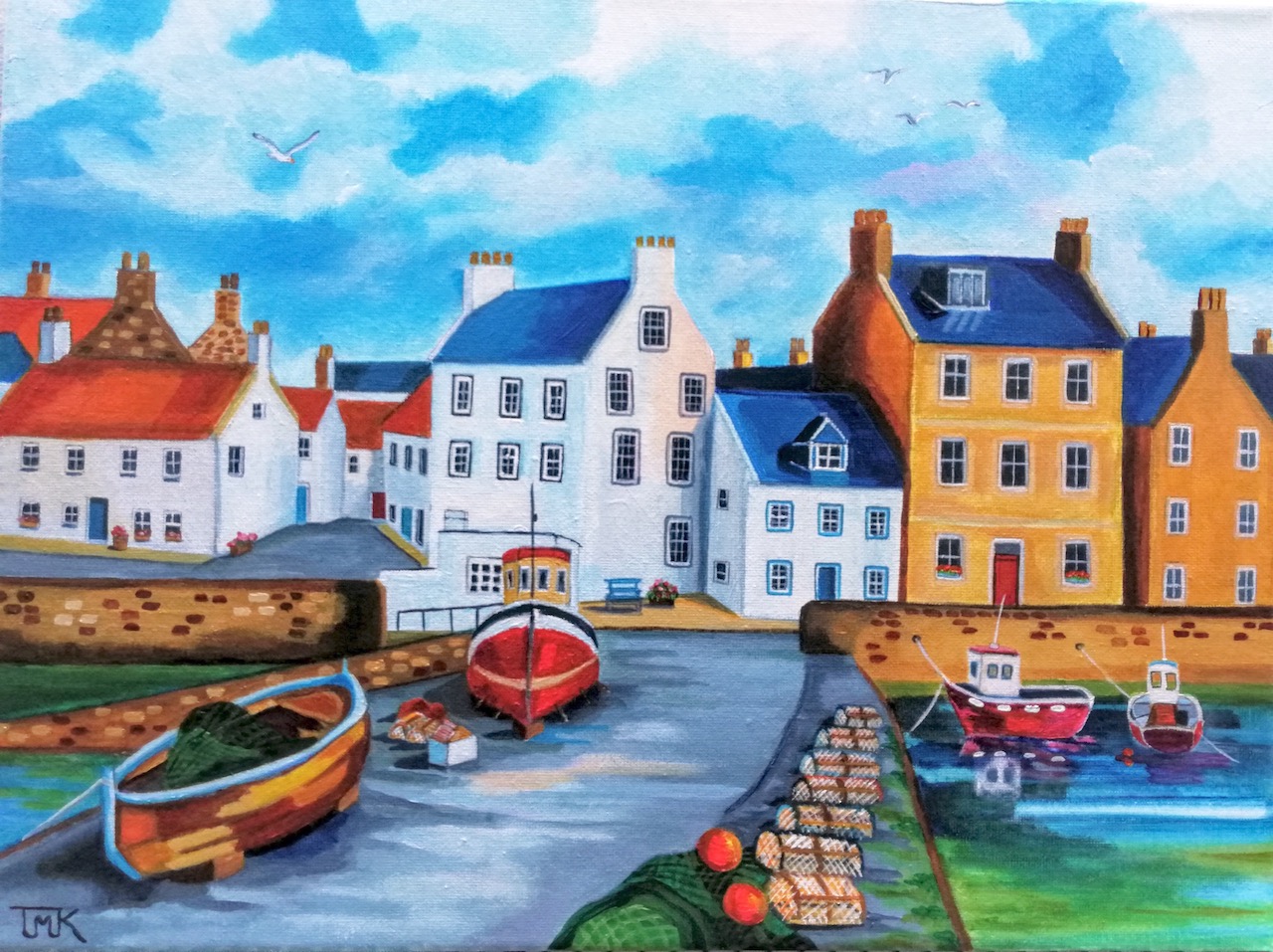 The Harbour, St Monans — Teresa Maria Kemp