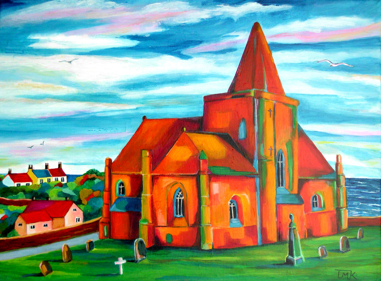 Auld Kirk, St Monans by Teresa Maria Kemp