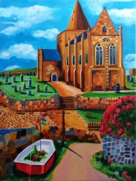 Auld Kirk, St Monans by Teresa Maria Kemp